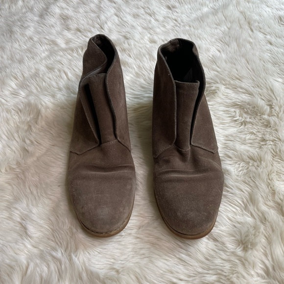 Blondo Taupe Verona Suede Waterproof Booties 8.5M - Picture 3 of 9